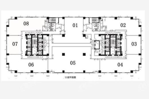 山东商会大厦户型图