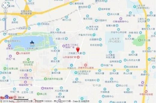 绿地明湖城交通图