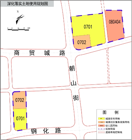 济南土地规划示意图