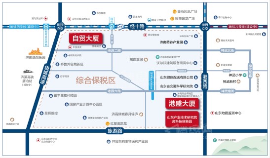 自贸大厦位置图