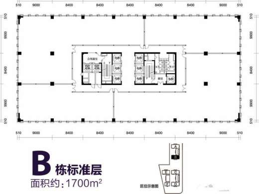 银丰财富广场户型图